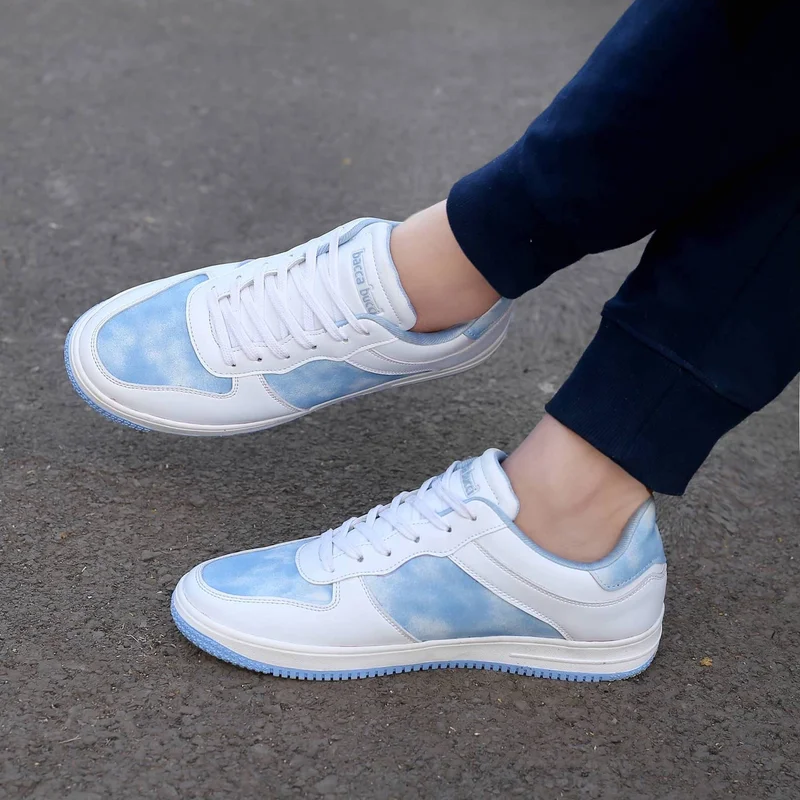 Bacca Bucci White Hopper Sneakers for Men | Best Price UAE